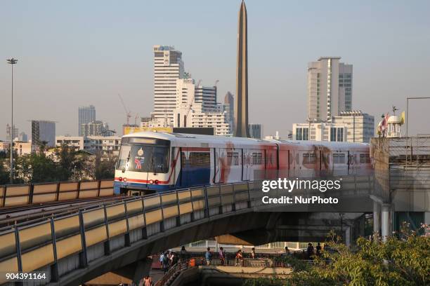 Bangkok, daily life pictures of the city center. Bangkok is the capital of the Kingdom of Thailand. The estimated population is more than 14.000.000...