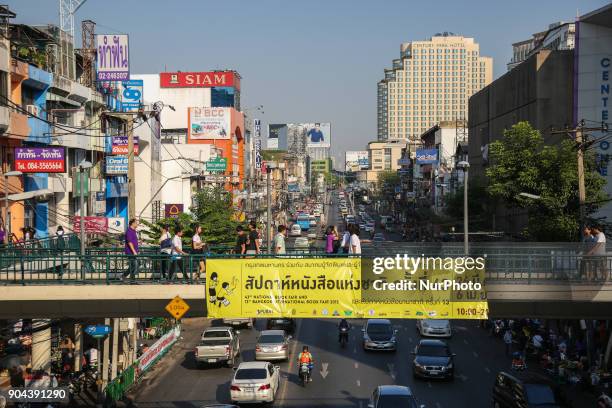 Bangkok, daily life pictures of the city center. Bangkok is the capital of the Kingdom of Thailand. The estimated population is more than 14.000.000...