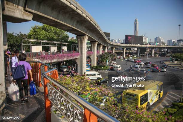 Bangkok, daily life pictures of the city center. Bangkok is the capital of the Kingdom of Thailand. The estimated population is more than 14.000.000...