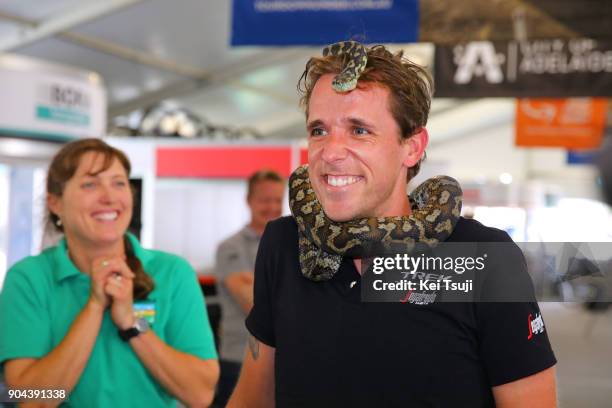 20th Santos Tour Down Under 2018 / Team Presentation Koen DE KORT / Snake / Adelaide Tour Village / Team Presentation / TDU /