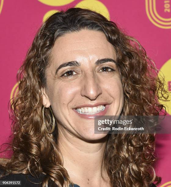 Producer Eva Price attends "Small Mouth Sounds" opening night at The Eli and Edythe Broad Stage on January 12, 2018 in Santa Monica, California.