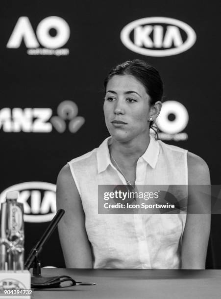 During the Australian Open 2018 player press conference on January 13, 2018 leading up to the 2018 Australian Open at Melbourne Park Tennis Centre...