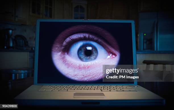 606 Close Up Laptop Eyes Stock Photos, High-Res Pictures, and Images ...