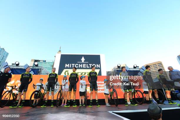 20th Santos Tour Down Under 2018 / Team Presentation Team Mitchelton-Scott / Caleb EWAN / Daryl IMPEY / Alexander EDMONDSON / Mathew HAYMAN / Jack...