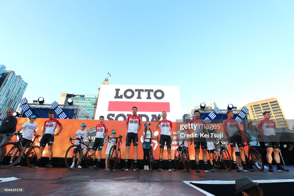 Cycling: 20th Santos Tour Down Under 2018 / Team Presentation