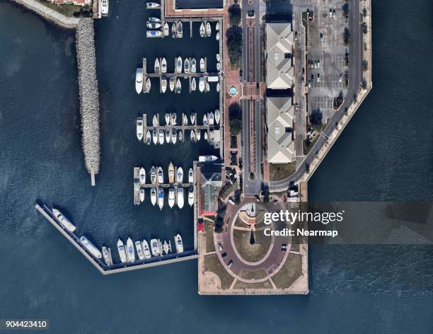 florida, pensacola, downtown - pensacola stock-fotos und bilder
