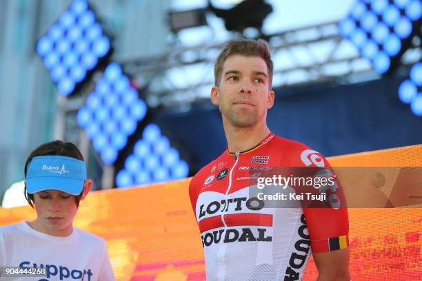 20th Santos Tour Down Under 2018 / Team Presentation Jens DEBUSSCHERE / Adelaide Tour Village / Team Presentation / TDU /