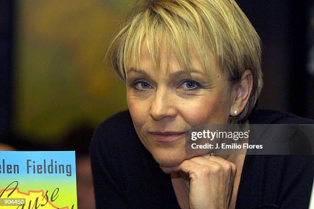 "Bridget Jones Diary" author Helen Fielding attends a book signing for her new book "Cause Celebrity" March 12, 2002 in West Hollywood, CA.