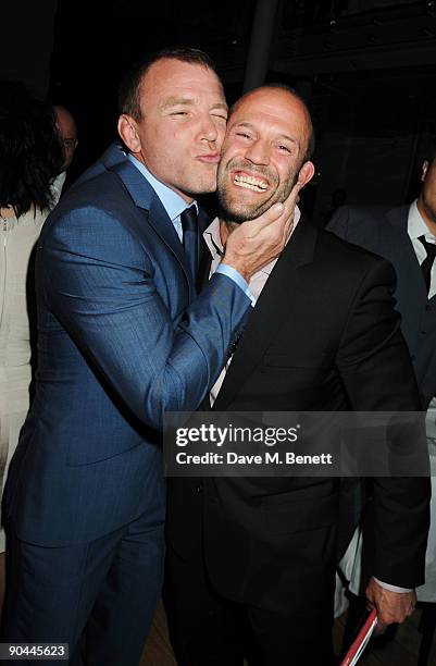 Guy Ritchie and Jason Statham attend the 2009 GQ Men Of The Year Awards at The Royal Opera House on September 8, 2009 n London, England.