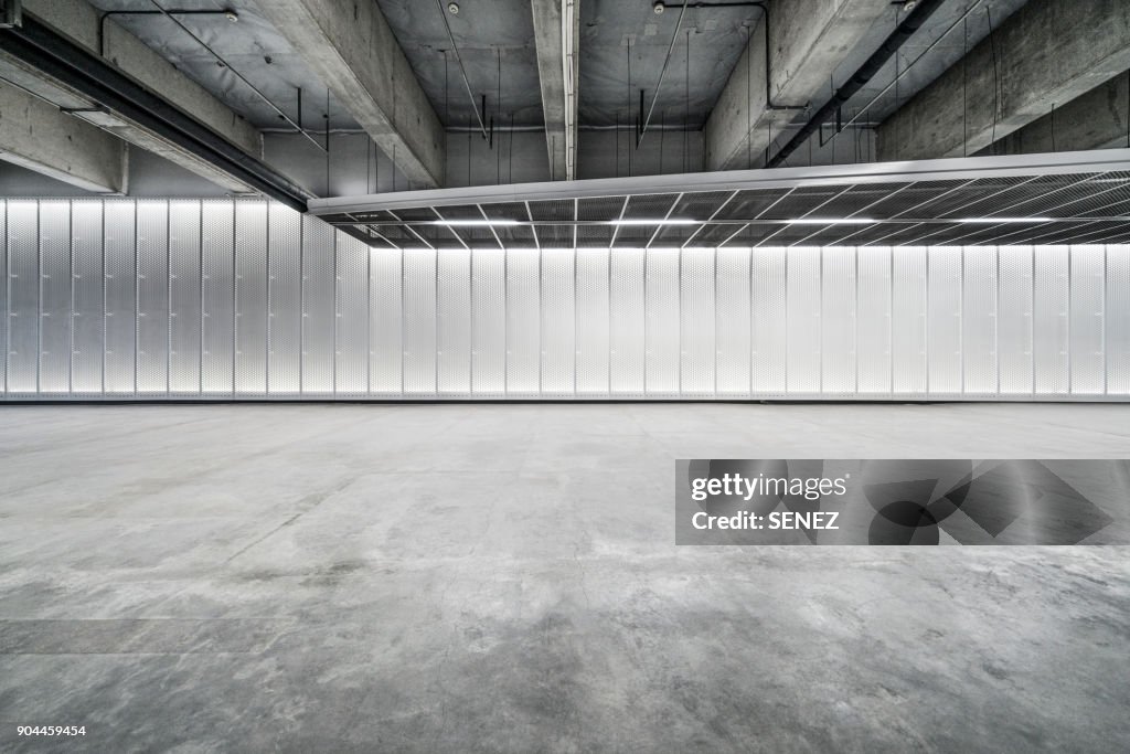 Empty Pit Garage