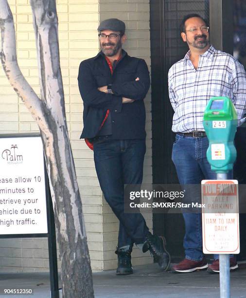 Actor Jon Hamm is seen on January 12, 2018 in Los Angeles, CA.