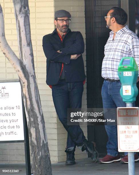 Actor Jon Hamm is seen on January 12, 2018 in Los Angeles, CA.