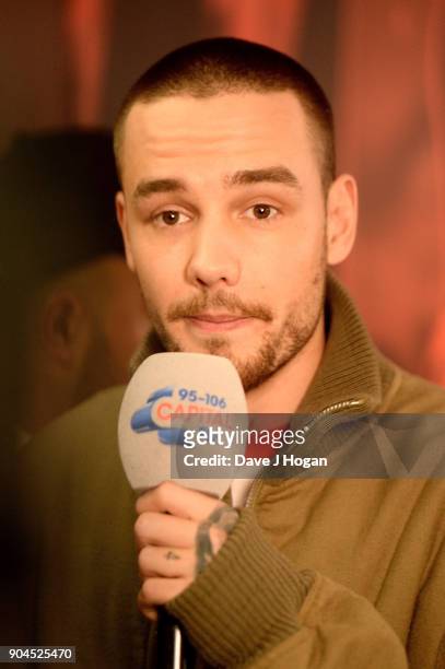 Images from this event are only to be used in relation to this event. Liam Payne attends The BRIT Awards 2018 nominations photocall held at ITV...