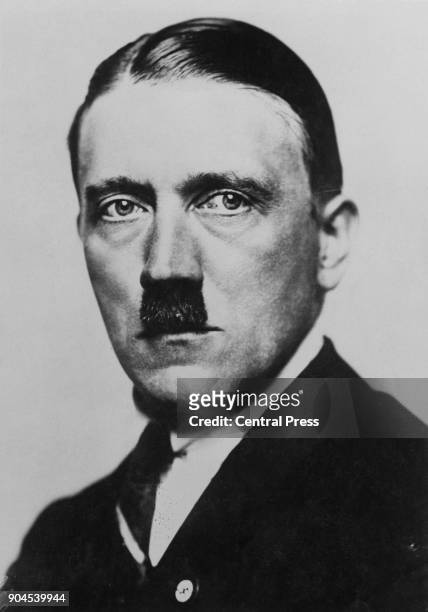Future German Chancellor Adolf Hitler , 1932.