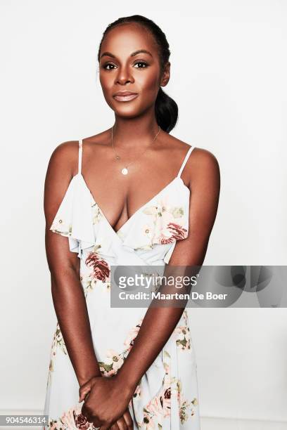Tika Sumpter of TBS's 'Final Space' poses for a portrait during the 2018 Winter TCA Tour at Langham Hotel on January 13, 2018 in Pasadena, California.