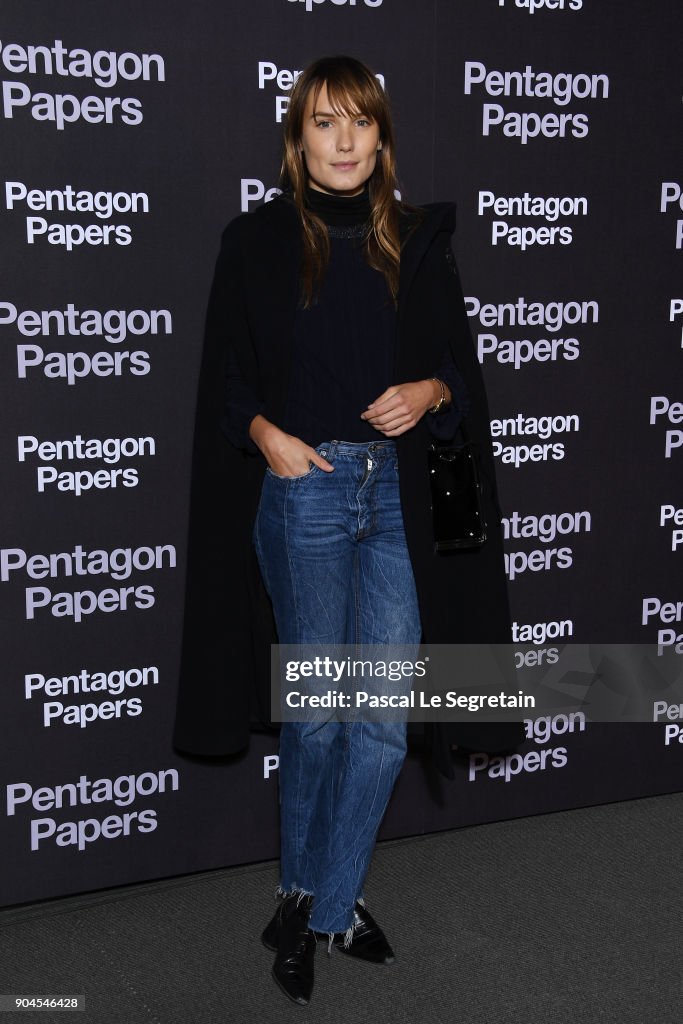 "Pentagon Papers" Paris Premiere At UGC Normandie