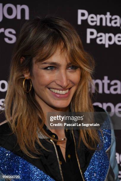 Pauline Lefevre attends "Pentagon Papers" Premiere at Cinema UGC Normandie on January 13, 2018 in Paris, France.