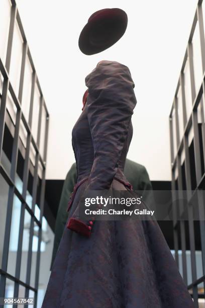 Alienist Costume Installation - LA at The Paley Center for Media on January 13, 2018 in Beverly Hills, California.27536_002