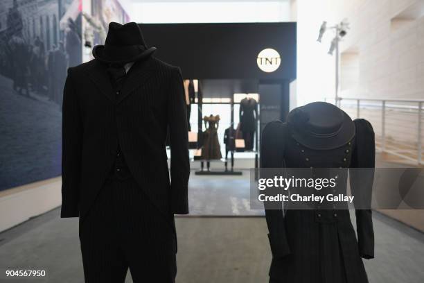 Alienist Costume Installation - LA at The Paley Center for Media on January 13, 2018 in Beverly Hills, California.27536_002