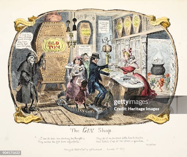 The Gin Shop, pub. 1829 ..
