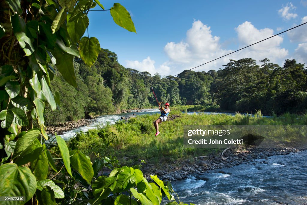 Costa Rica, Zip Line, Sarapiqui River,