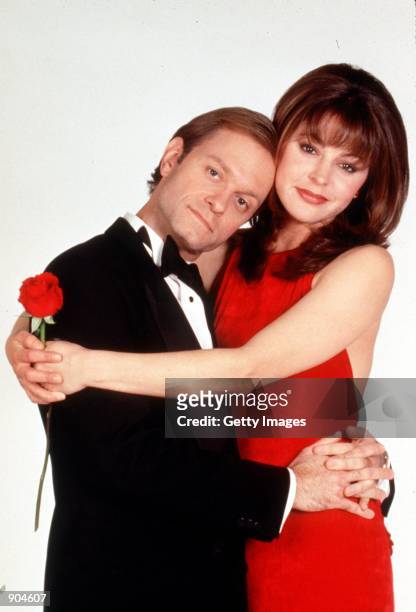 David Hyde Pierce and Jane Leeves star in "Frasier." Photo credit: Paul Drinkwater NBC, Inc.