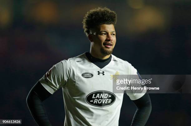 Guy Armitage of Wasps during the European Rugby Champions Cup match between Harlequins and Wasps at Twickenham Stoop on January 13, 2018 in London,...