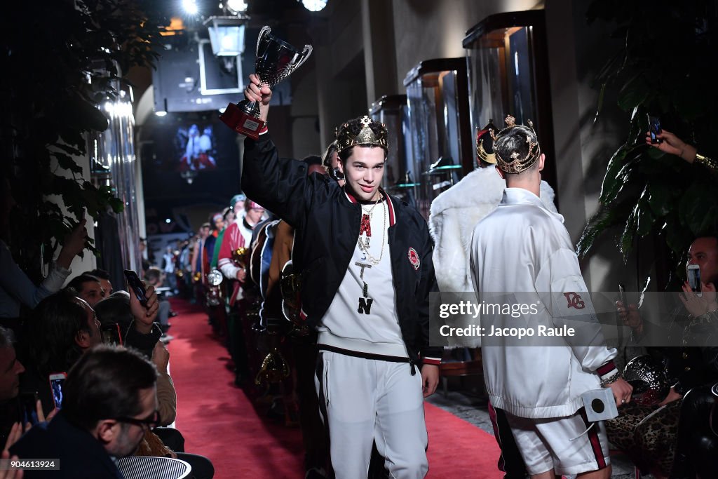 Dolce & Gabbana Unexpected Show - Runway - Milan Men's Fashion Week Fall/Winter 2018/19