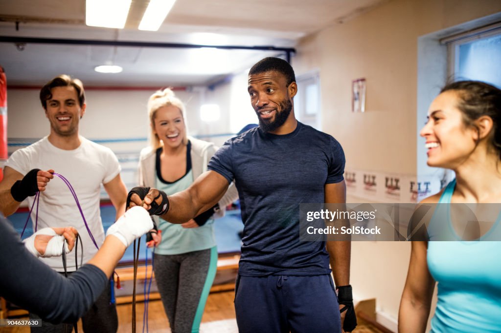Instructing Class Fitness Instructor Taking A Class High-Res Stock Photo - Getty Images