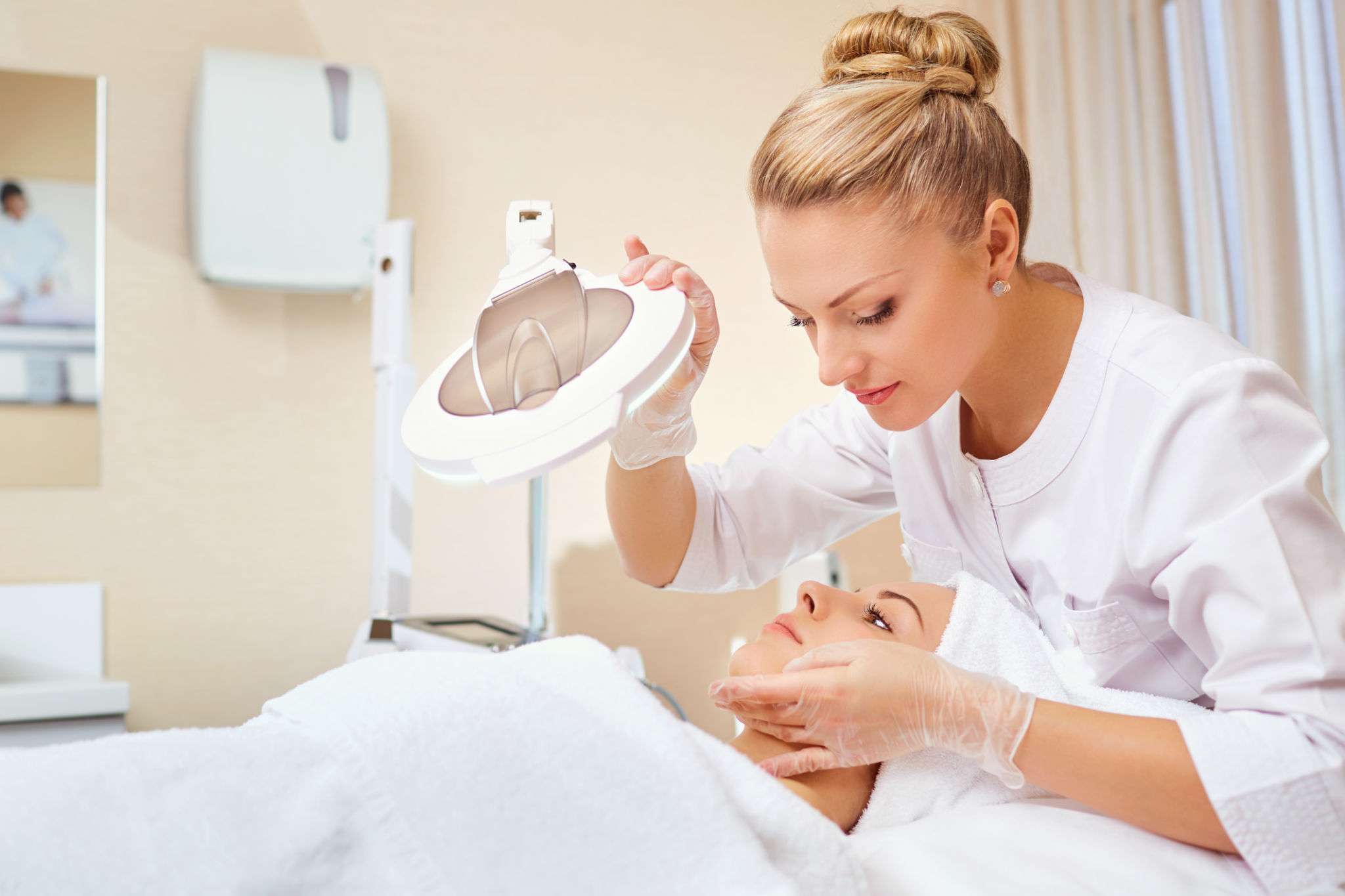 skincare professional