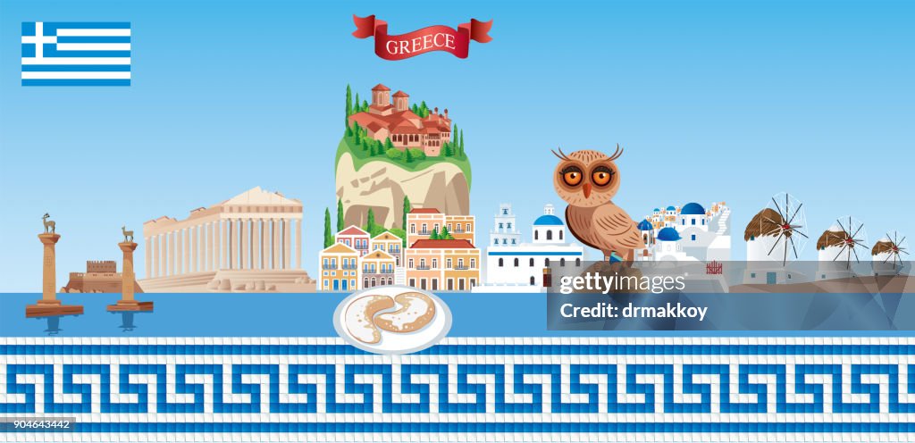 GREECE SKYLINE