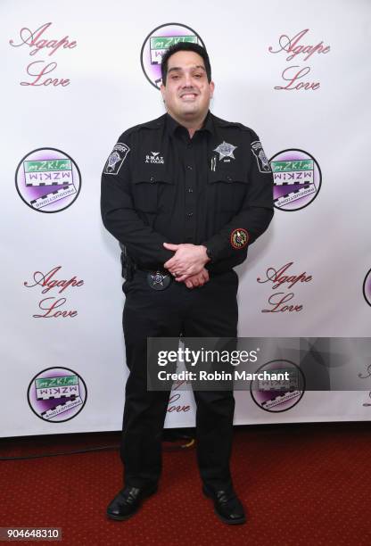 Deputy Alex Colon attends Agape Love Red Carpet on January 13, 2018 in Milwaukee, Wisconsin.