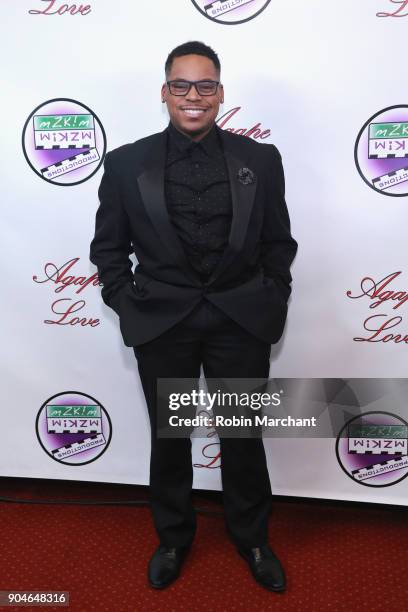 Derek Scruggs attends Agape Love Red Carpet on January 13, 2018 in Milwaukee, Wisconsin.