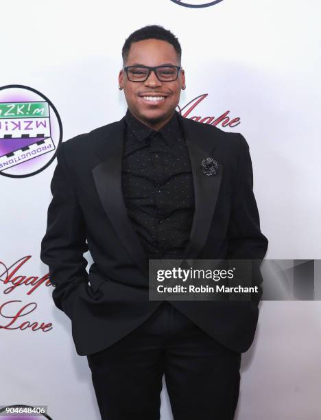 Derek Scruggs attends Agape Love Red Carpet on January 13, 2018 in Milwaukee, Wisconsin.