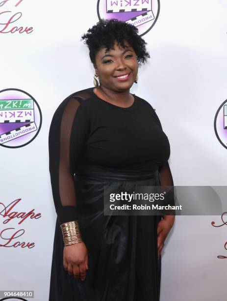 Kala Scruggs attends Agape Love Red Carpet on January 13, 2018 in Milwaukee, Wisconsin.