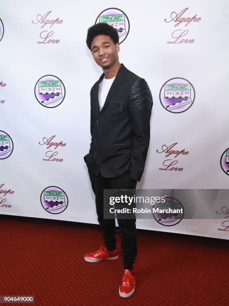 Terrell Lewis attends Agape Love Red Carpet on January 13, 2018 in Milwaukee, Wisconsin.