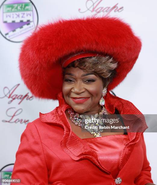 Ann Nesby attends Agape Love Red Carpet on January 13, 2018 in Milwaukee, Wisconsin.