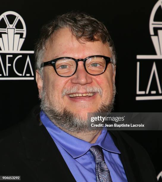 Guillermo del Toro attends the 43rd Annual Los Angeles Film Critics Association Awards on January 13, 2018 in Hollywood, California.