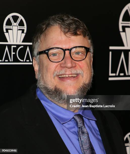 Guillermo del Toro attends the 43rd Annual Los Angeles Film Critics Association Awards on January 13, 2018 in Hollywood, California.