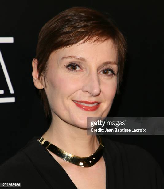 Nora Twomey attends the 43rd Annual Los Angeles Film Critics Association Awards on January 13, 2018 in Hollywood, California.