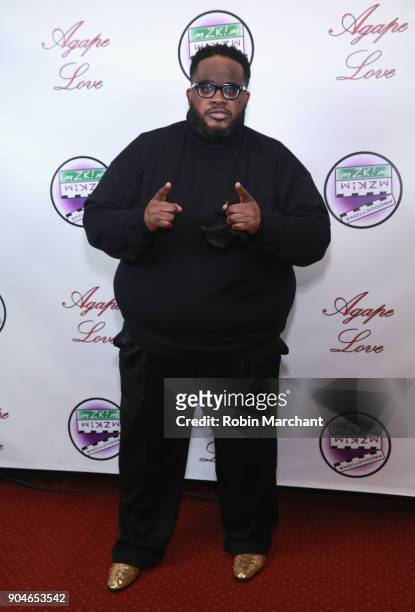 Lowell Pye attends Agape Love Red Carpet on January 13, 2018 in Milwaukee, Wisconsin.