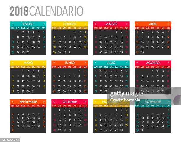 2018 日曆範本設計 （西班牙文） - calendar march 2017 幅插畫檔、美工圖案、卡通及圖標