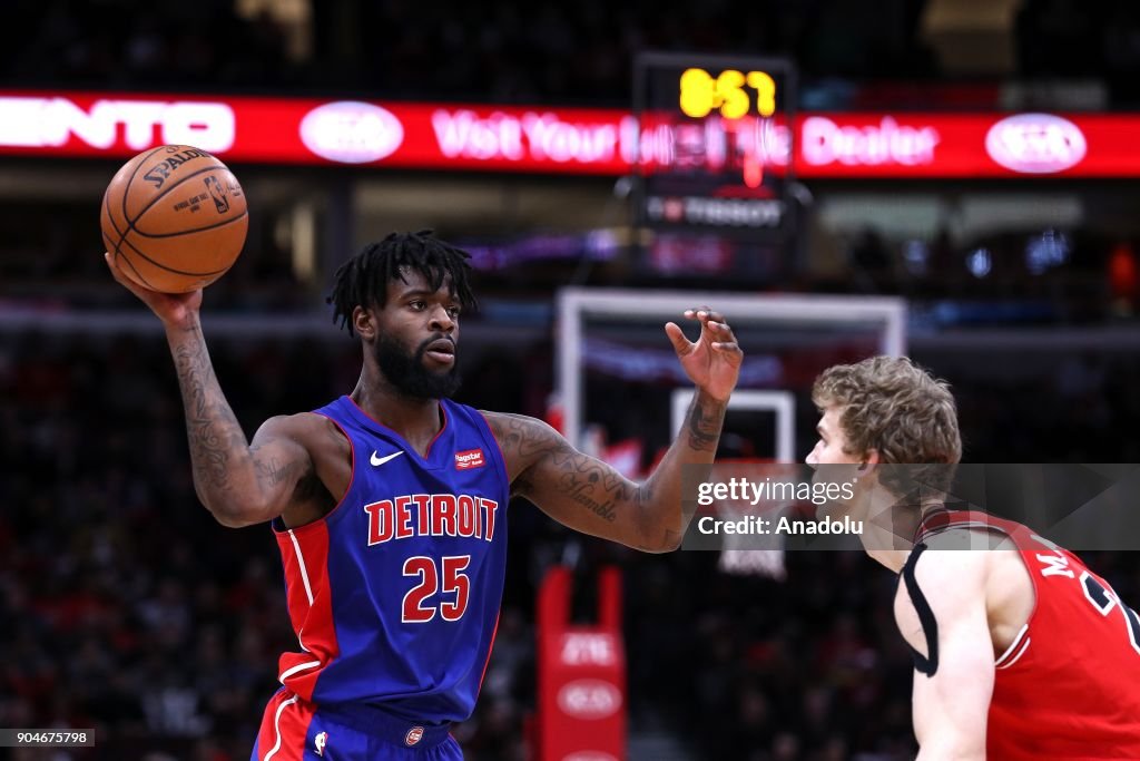 Detroit Pistons v Chicago Bulls