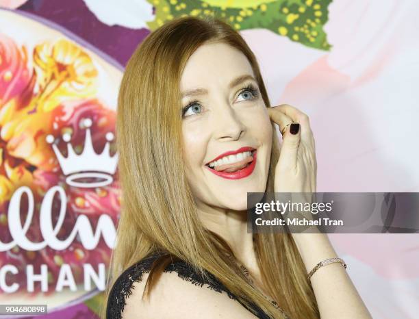 Jennifer Finnigan arrives to the Hallmark Channel and Hallmark Movies and Mysteries Winter 2018 TCA Press Tour held at Tournament House on January...