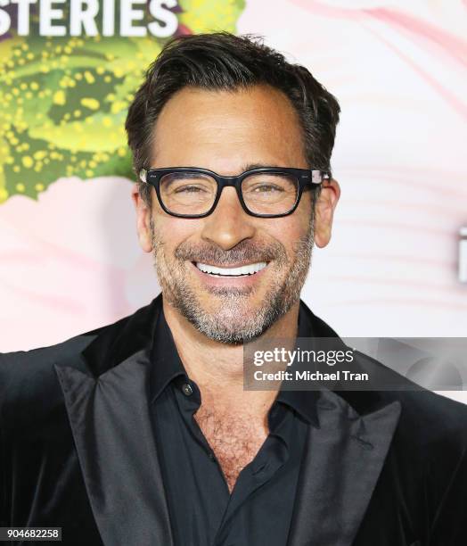 Lawrence Zarian arrives to the Hallmark Channel and Hallmark Movies and Mysteries Winter 2018 TCA Press Tour held at Tournament House on January 13,...