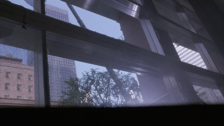 Window Falling Off 29 High Rise Office Building Windows Broken Stock Videos, Footage, & 4K ...