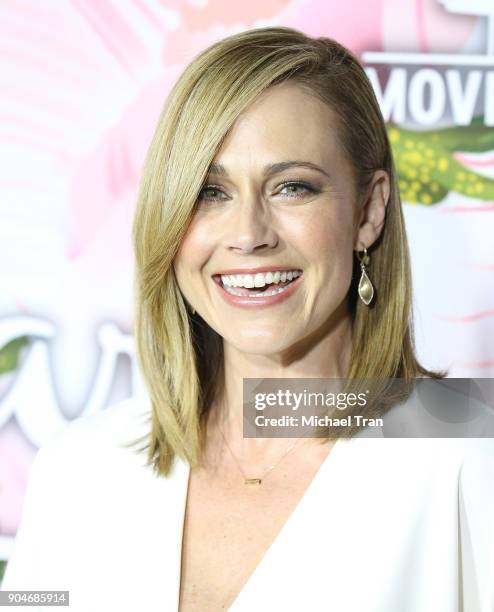 Nikki DeLoach arrives to the Hallmark Channel and Hallmark Movies and Mysteries Winter 2018 TCA Press Tour held at Tournament House on January 13,...