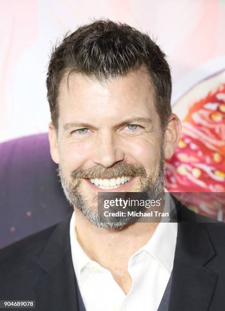 Mark Deklin arrives to the Hallmark Channel and Hallmark Movies and Mysteries Winter 2018 TCA Press Tour held at Tournament House on January 13, 2018...