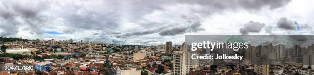 general view of ribeirão preto city in são paulo state - ribeirão preto stock pictures, royalty-free photos & images