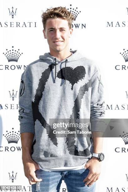 Casper Rudd Modelling Crown Img Tennis Player Photos and Premium High Res Pictures - Getty Images